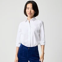 Embellished button-up shirt