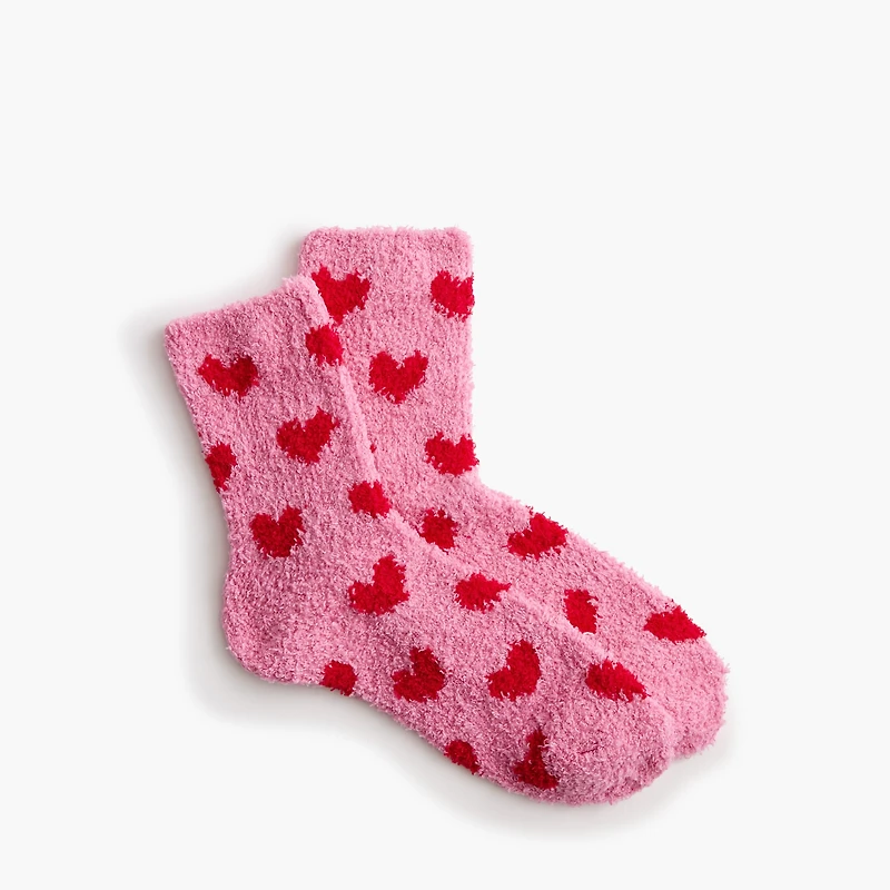 Hearts boot socks