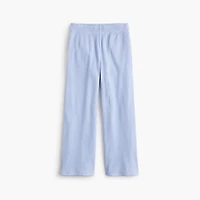 Girls' ribbed wide-leg sweatpant