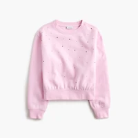 Girls' embellished sweatshirt