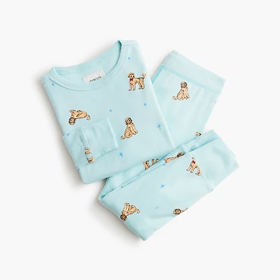 Kids' goldendoodle pajama set