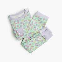Girls' candy hearts pajama set