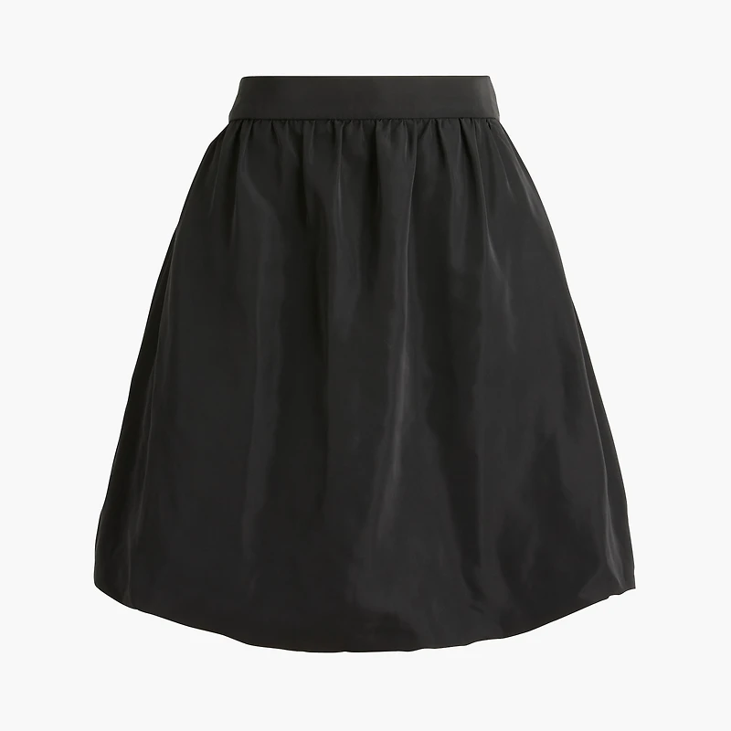 Bubble-hem mini skirt