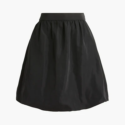 Bubble-hem mini skirt