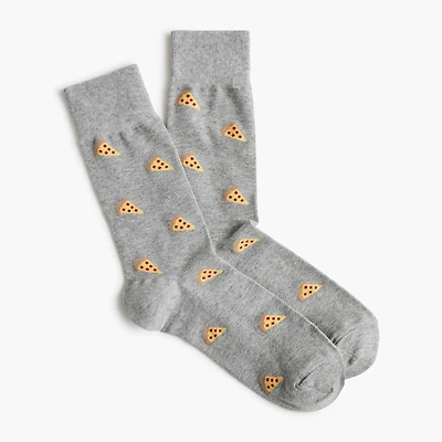 Pizza critter socks
