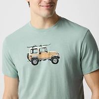 Ski truck graphic tee