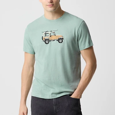 Ski truck graphic tee