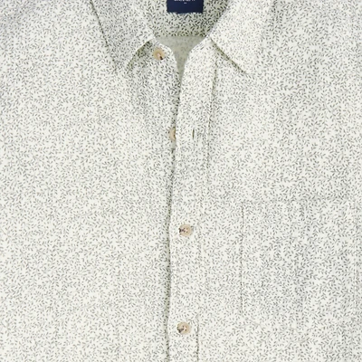 Short-sleeve gauze shirt