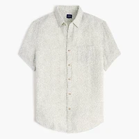 Short-sleeve gauze shirt