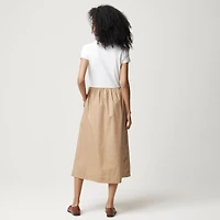 Mixed-media colorblock dress