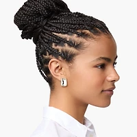 Crystal stud earrings