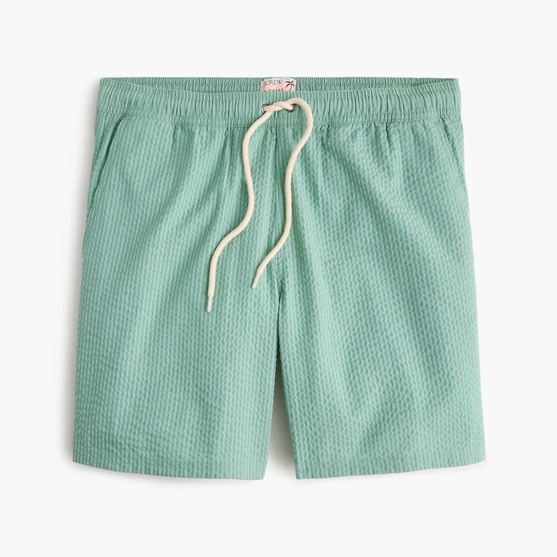 7" mesh-lined swim trunk