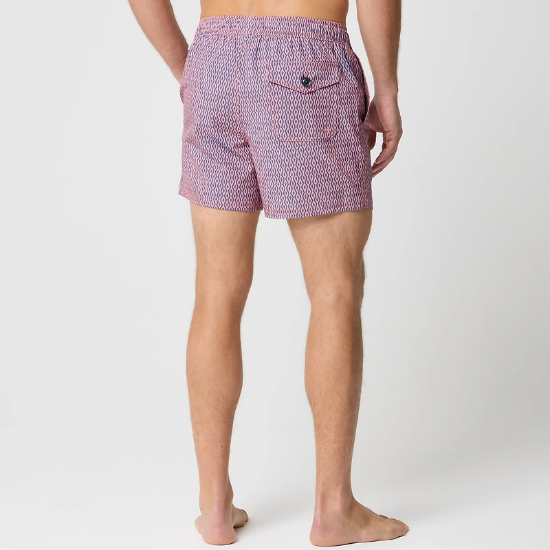 5" mesh-lined swim trunk
