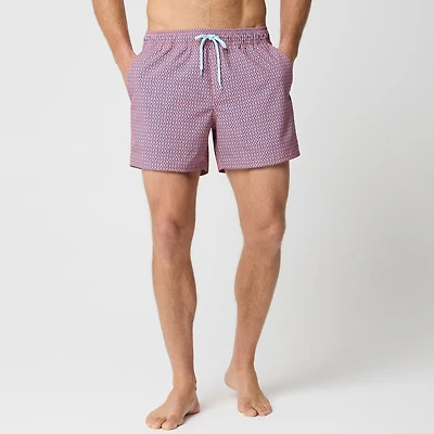 5" mesh-lined swim trunk