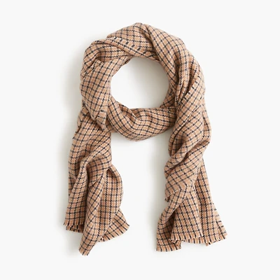 Checkered scarf