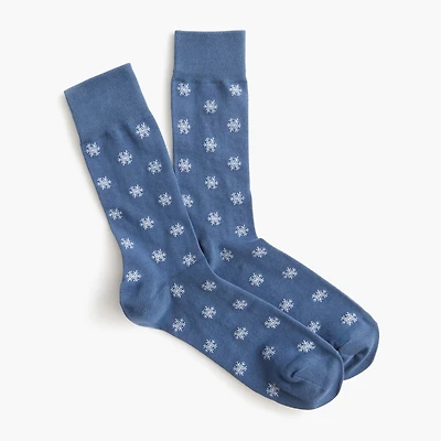Snowflake socks