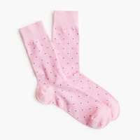 Pink dot socks