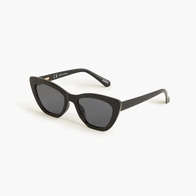 Rectangular cat-eye sunglasses