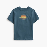 Boys' sunset graphic tee