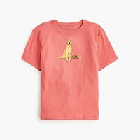 Boys' baseball dog graphic tee