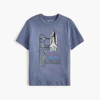 Boys' rocket launch graphic tee