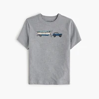 Boys' truck and sailboat graphic tee