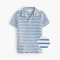 Boys' knit polo shirt