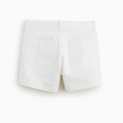 White denim Sailor short