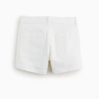 White denim Sailor short