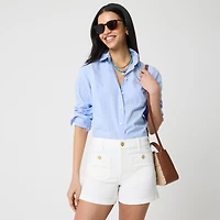 White denim Sailor short