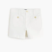 White denim Sailor short