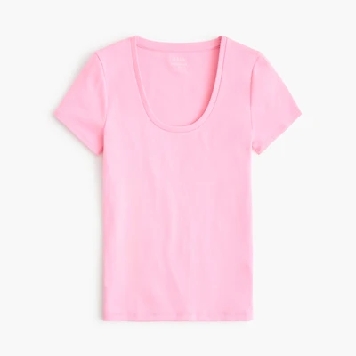 Scoopneck everyday tee