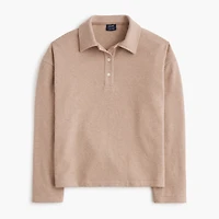 Polo sweatshirt cloudspun yarn