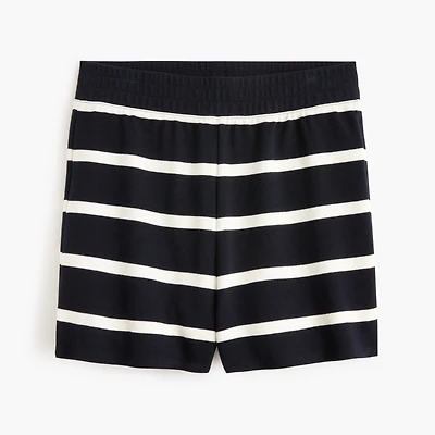 Textured striped short