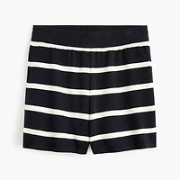 Textured striped short