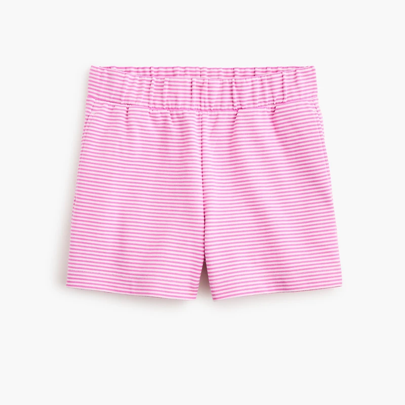 Striped terry short