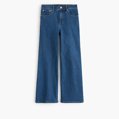 Tall wide-leg cropped jean in all-day stretch