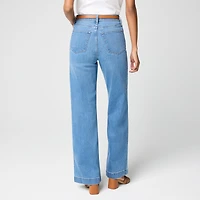 Classic wide-leg jean signature stretch
