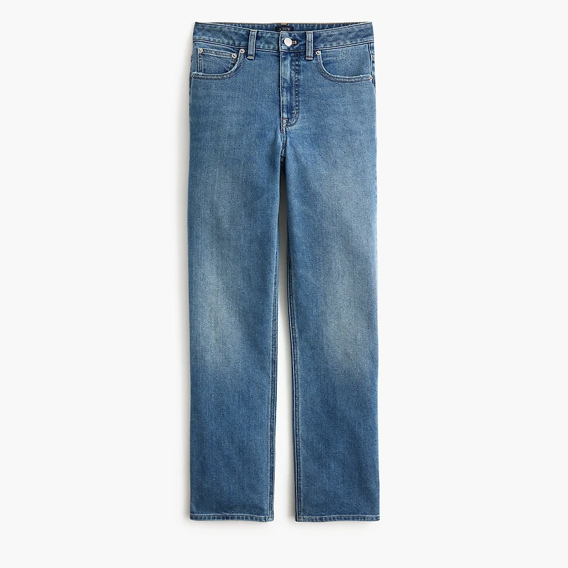 Curvy mid-rise straight jean all-day stretch