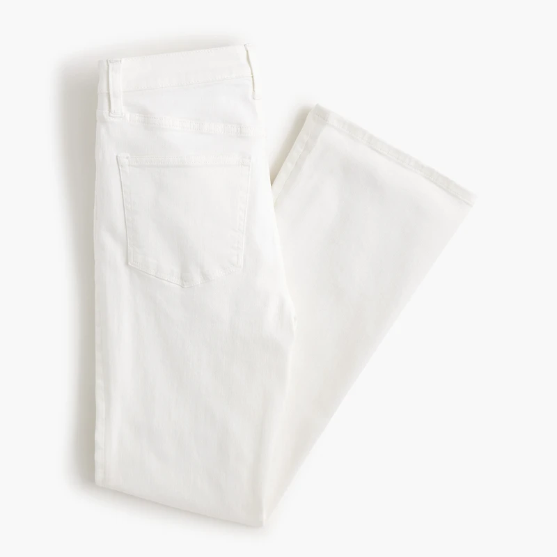 Curvy ankle flare jean signature stretch