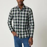 Double-pocket twill shirt