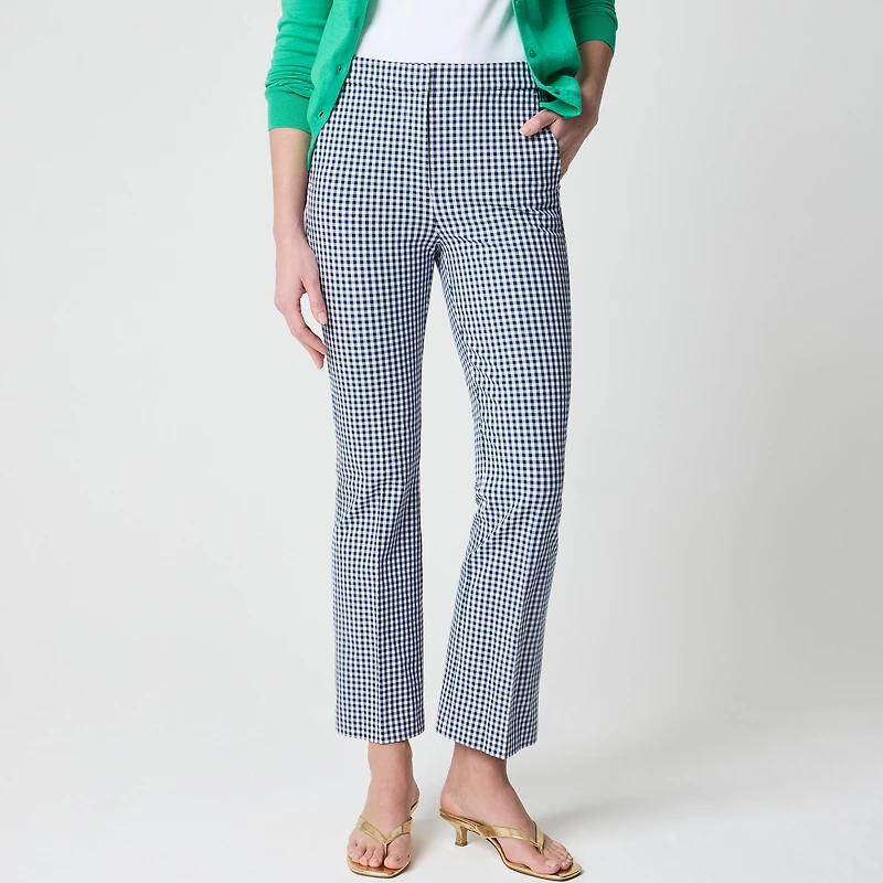 Gingham Nicki flare pant