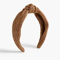 Woven knot headband