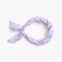 Cotton scalloped handkerchief