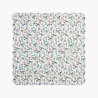 Cotton scalloped handkerchief