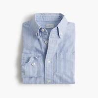 Boys' long-sleeve flex washed shirt