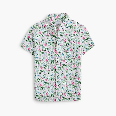 Boys' printed short-sleeve shirt