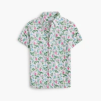 Boys' printed short-sleeve shirt