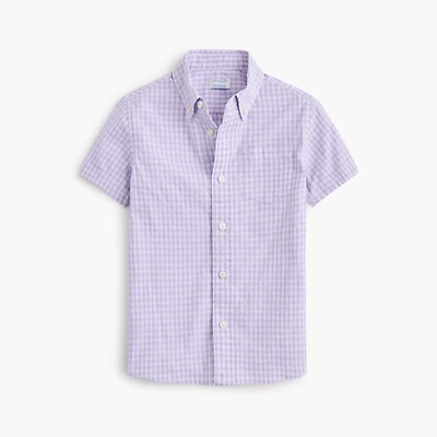Boys' printed short-sleeve shirt