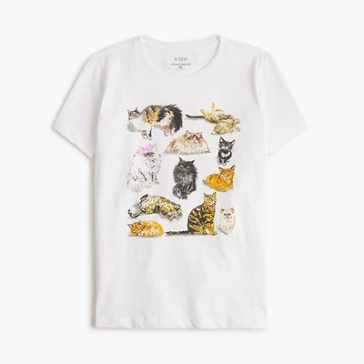 Cats graphic tee